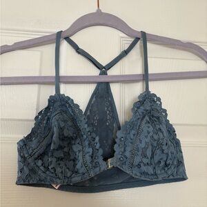 Lace Bralette in Blue